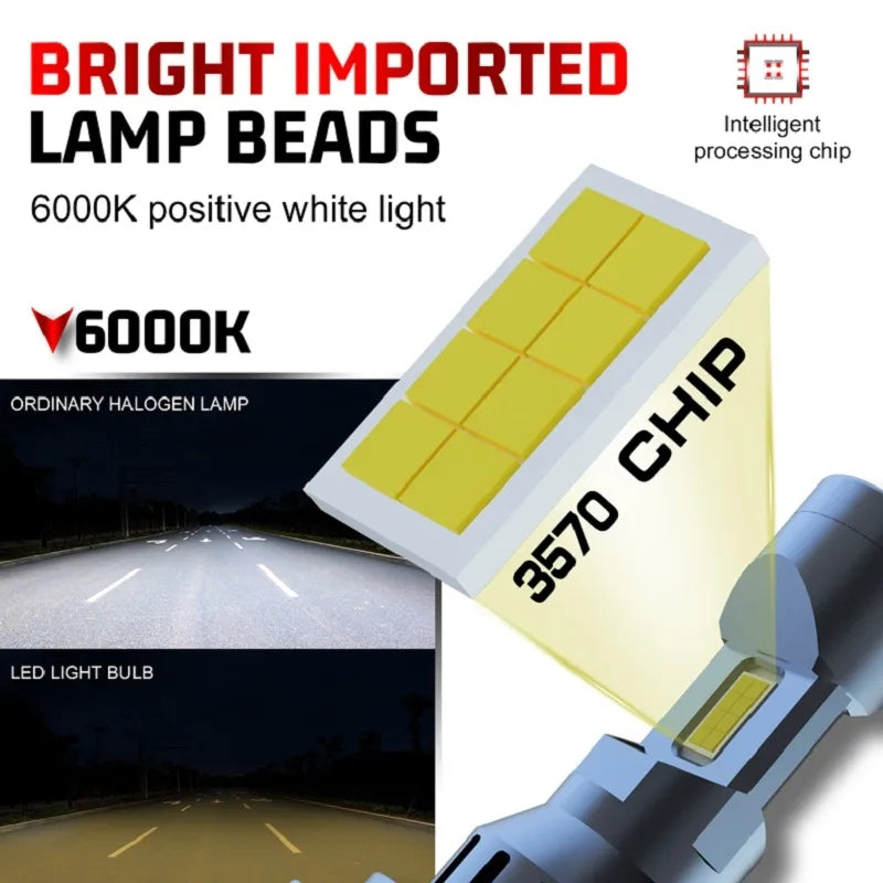 Compact Universal H7 LED Car Headlight Bulb