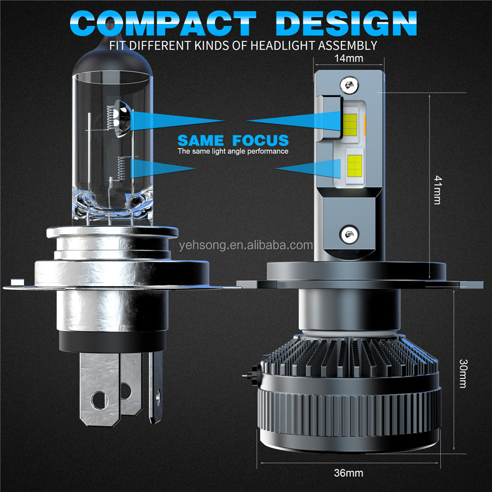12V Ultra LED Headlight Bulb brightest in the market