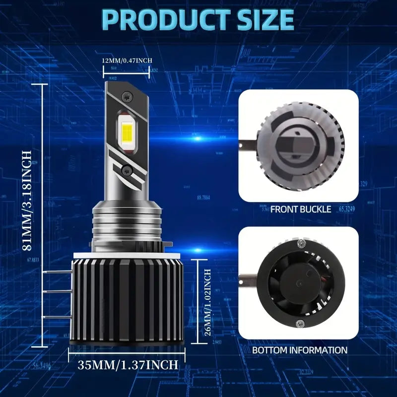 H15 LED Headlight Bulb