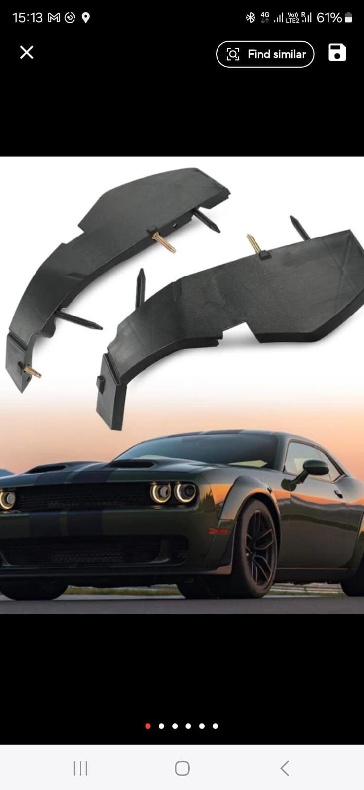 Dodge challenger body upgrade to Demon kit to fit 2009-2014